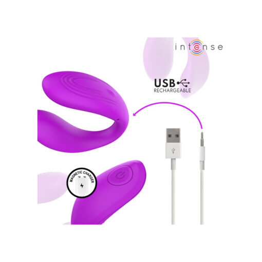 Nora vibrador parejas con mando recargable - Imagen 10
