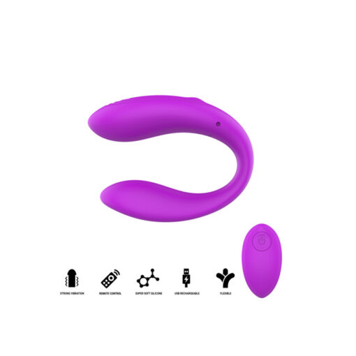 Nora vibrador parejas con mando recargable - Imagen 9