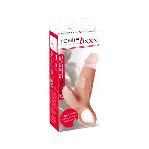 Realistix funda vibradora de aumento recargable - Imagen 8