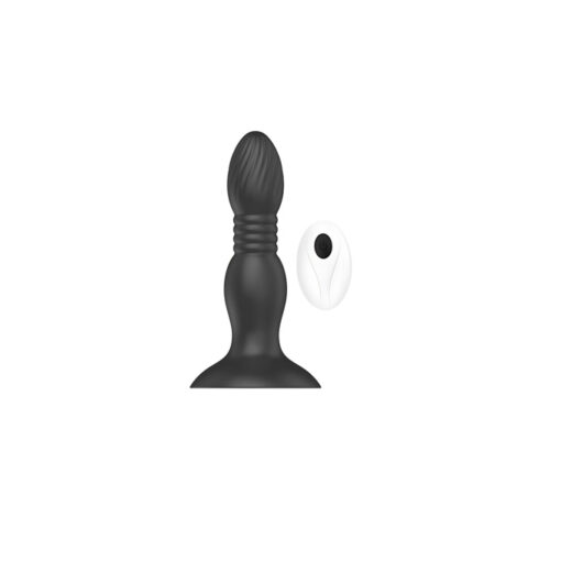 Toosh penetrador anal con mando y ventosa