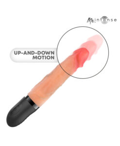 Alternative view of Jean vibrador y penetrador realista con calor