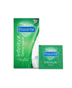 Pasante Infinity X preservativo retardante 12 ud