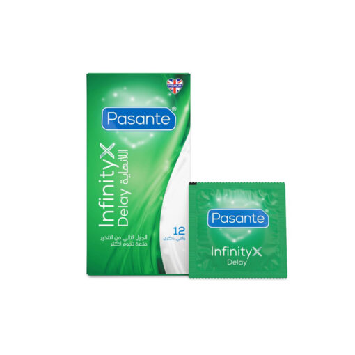 Pasante Infinity X preservativo retardante 12 ud