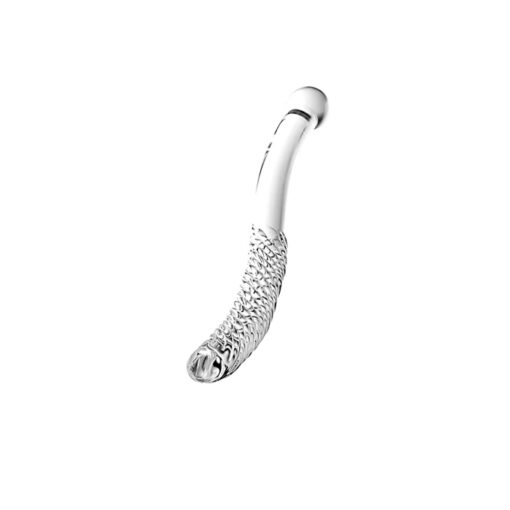 Diosa dildo de pyrex curvado
