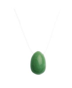 Alternative view of LaGemmes huevo yoni jade talla S
