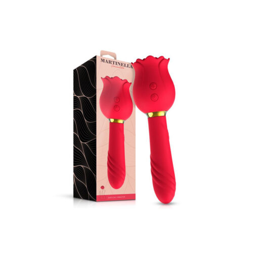 Martinella rosa succionadora con vibrador