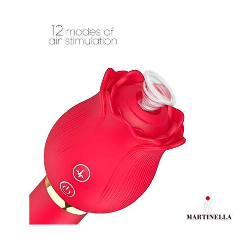 Martinella rosa succionadora con vibrador - Imagen 4