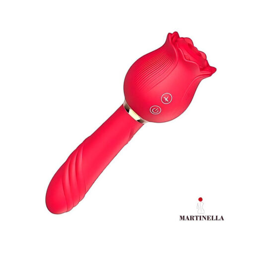 Martinella rosa succionadora con vibrador - Imagen 2