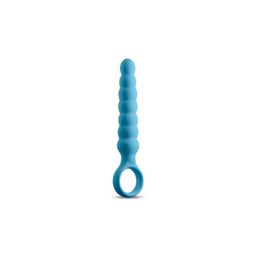 Lucent tira anal unisex con estrías recargable