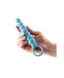 Alternative view of Lucent tira anal unisex con estrías recargable