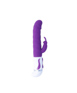 Alternative view of Bobble vibrador conejito giratorio