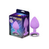 Sparkly plug joya malva pequeño - Imagen 3
