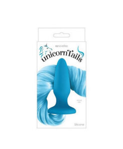 Alternative view of Unicorn dilatador anal con cola de unicornio