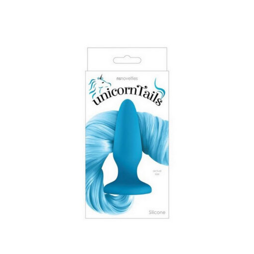 Unicorn dilatador anal con cola de unicornio - Imagen 2