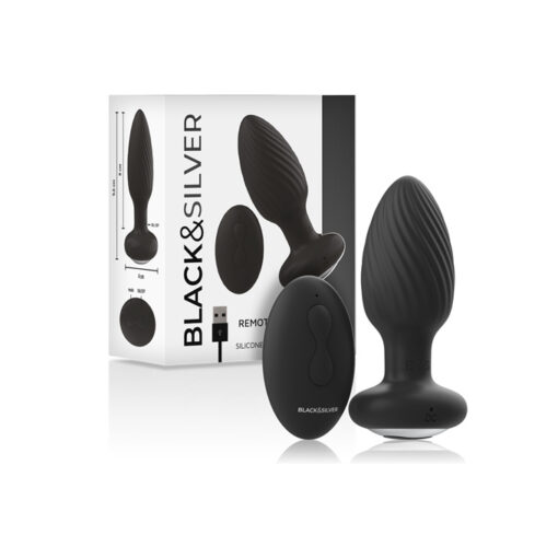 Wells vibrador anal giratorio con mando - Imagen 6
