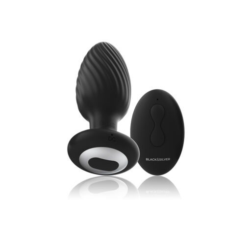 Wells vibrador anal giratorio con mando - Imagen 5
